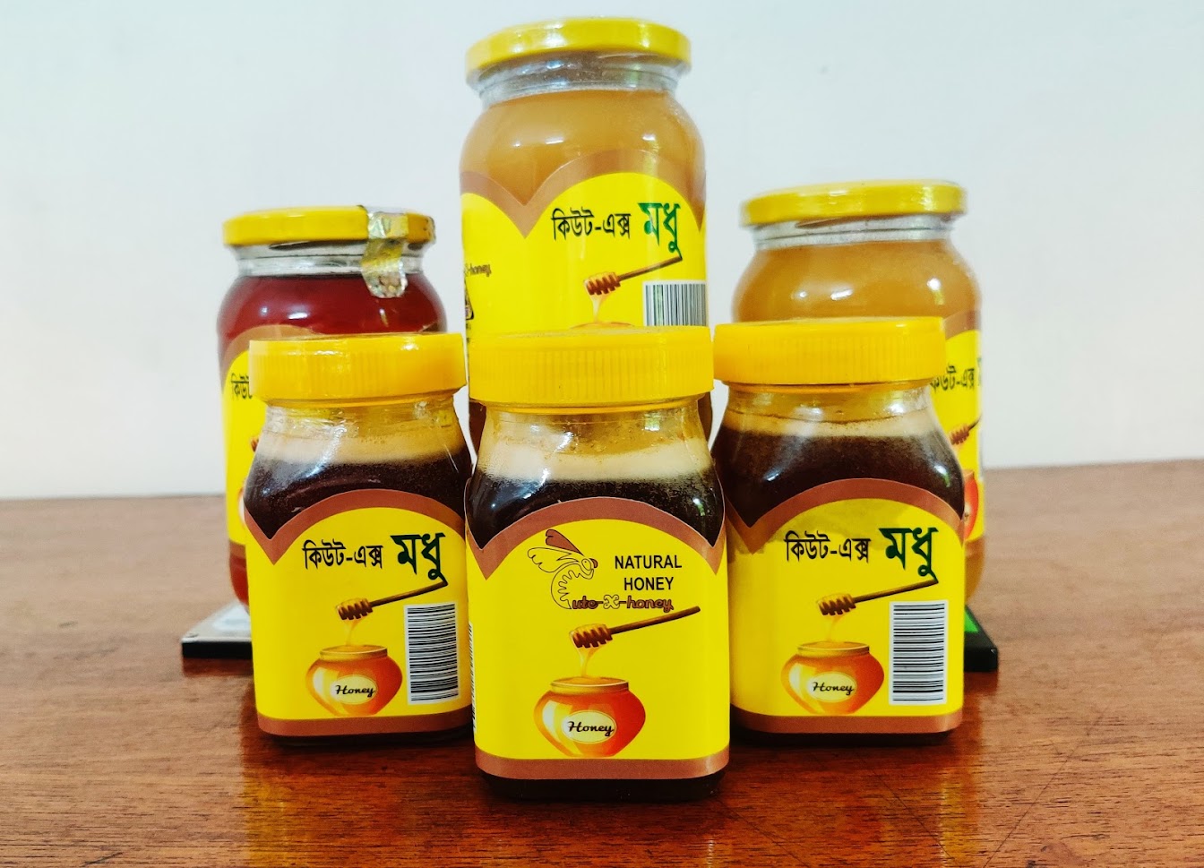 100% Pure and Chemical free 500Gm Mustard Flower Honey